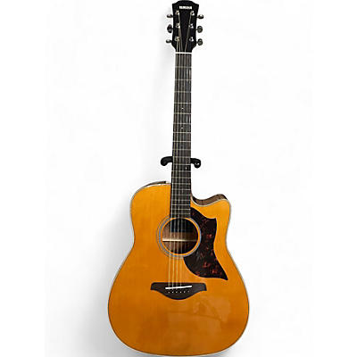 Yamaha Used Yamaha A1M Natural Acoustic Electric Guitar