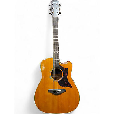 Yamaha Used Yamaha A1M Natural Acoustic Electric Guitar