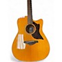 Used Yamaha A1M Natural Acoustic Electric Guitar Natural