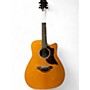 Used Yamaha A1M Natural Acoustic Electric Guitar Natural