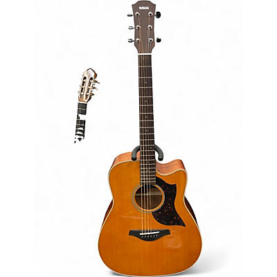 Used Yamaha A1M Natural Acoustic Electric Guitar