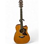 Used Yamaha A1M Natural Acoustic Electric Guitar Natural