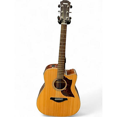 Used Yamaha A1M Natural Acoustic Electric Guitar