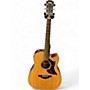 Used Yamaha A1M Natural Acoustic Electric Guitar Natural