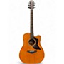Used Yamaha A1M Natural Acoustic Electric Guitar Natural