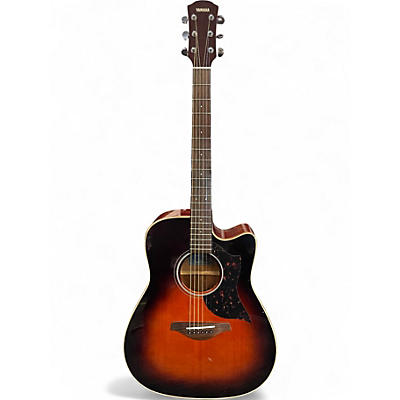 Used Yamaha A1M Sunburst Acoustic Electric Guitar