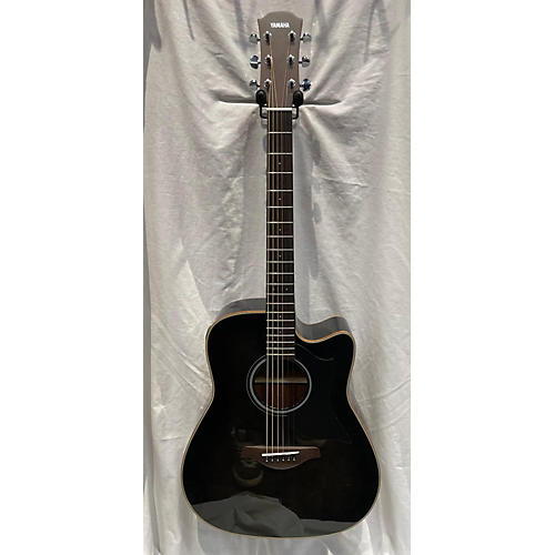 Yamaha Used Yamaha A1M Trans Black Acoustic Electric Guitar Trans Black