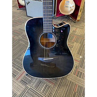 Yamaha Used Yamaha A1M Trans Black Acoustic Electric Guitar