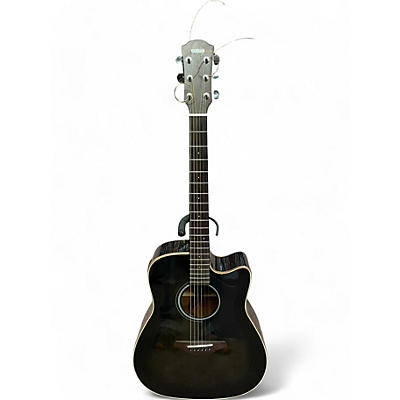 Yamaha Used Yamaha A1M Trans Black Acoustic Electric Guitar