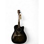 Used Yamaha A1M Trans Black Acoustic Electric Guitar Trans Black