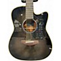 Used Yamaha A1M Trans Black Acoustic Electric Guitar Trans Black