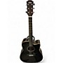 Used Yamaha A1M Trans Black Acoustic Electric Guitar Trans Black