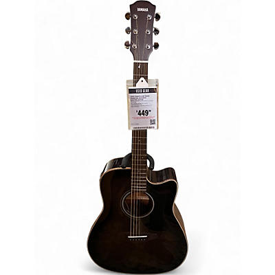 Used Yamaha A1M Trans Charcoal Acoustic Electric Guitar