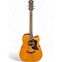 Used Yamaha A1M Vintage Natural Acoustic Electric Guitar Vintage Natural
