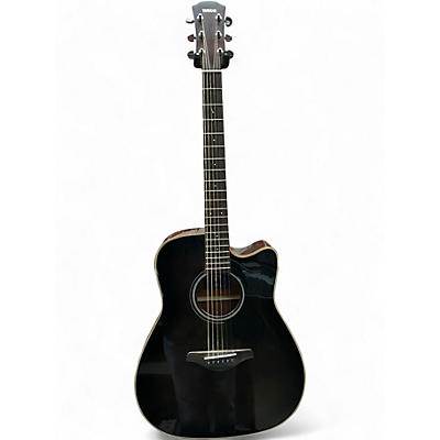 Used Yamaha A1M Walnut Acoustic Electric Guitar