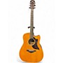 Used Yamaha A1M Worn Natural Acoustic Electric Guitar Worn Natural