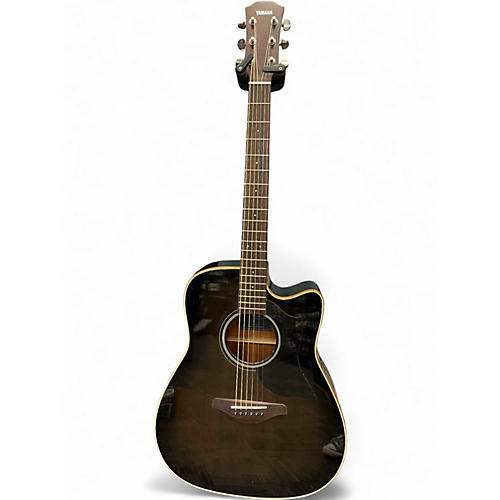 Used Yamaha A1M black burst Acoustic Electric Guitar black burst