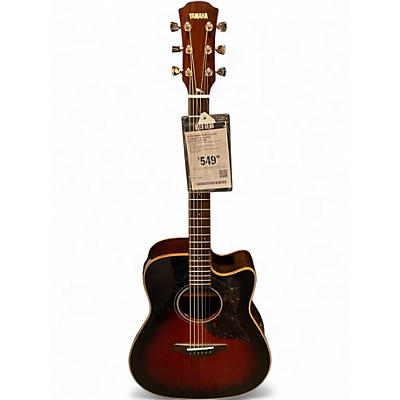 Used Yamaha A1R 2 Color Sunburst Acoustic Electric Guitar
