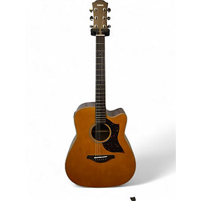 Yamaha Used Yamaha A1R Natural Acoustic Electric Guitar