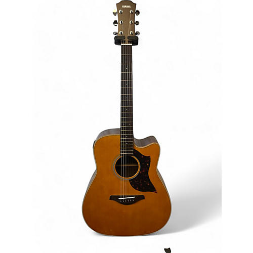 Yamaha Used Yamaha A1R Natural Acoustic Electric Guitar Natural