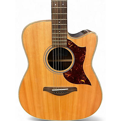 Used Yamaha A1R Natural Acoustic Electric Guitar