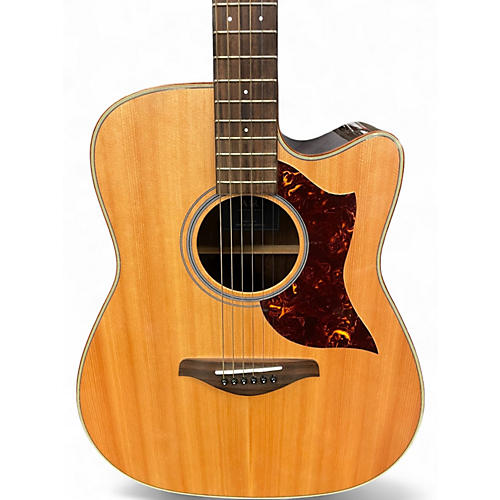 Used Yamaha A1R Natural Acoustic Electric Guitar Natural