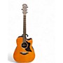 Used Yamaha A1R Natural Acoustic Electric Guitar Natural