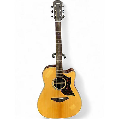 Used Yamaha A1R Natural Acoustic Electric Guitar