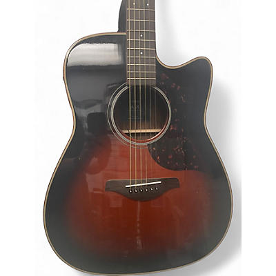 Used Yamaha A1R Tobacco Sunburst Acoustic Electric Guitar