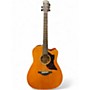 Used Yamaha A1R Vintage Natural Acoustic Electric Guitar Vintage Natural