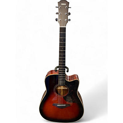 Yamaha Used Yamaha A3M 2 Color Sunburst Acoustic Electric Guitar