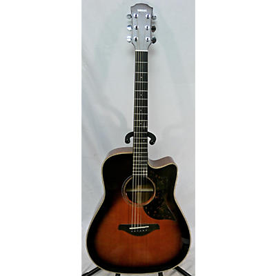 Yamaha Used Yamaha A3M 2 Tone Sunburst Acoustic Electric Guitar