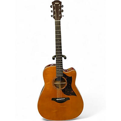 Used Yamaha A3M Antique Natural Acoustic Electric Guitar
