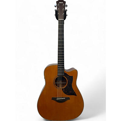 Yamaha Used Yamaha A3M Natural Acoustic Electric Guitar