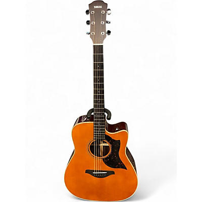 Used Yamaha A3R Natural Acoustic Electric Guitar