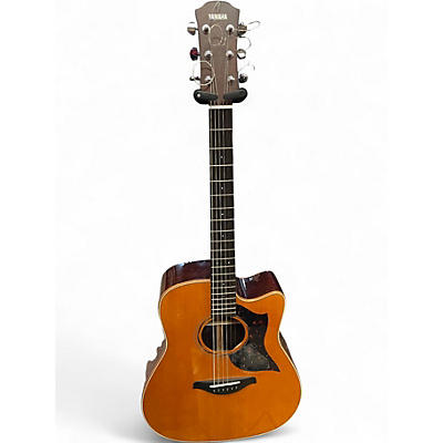 Used Yamaha A3R Natural Acoustic Electric Guitar