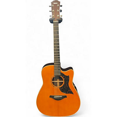 Used Yamaha A3R Natural Acoustic Electric Guitar
