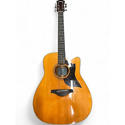 Yamaha Used Yamaha A5M Natural Acoustic Electric Guitar