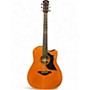 Used Yamaha A5M Natural Acoustic Electric Guitar Natural