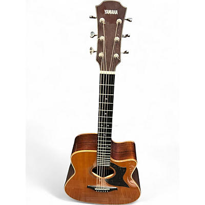 Used Yamaha A5R Natural Acoustic Electric Guitar