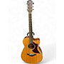 Used Yamaha AC1M Natural Acoustic Electric Guitar Natural