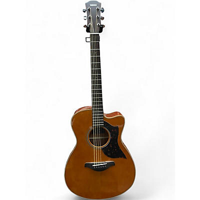 Used Yamaha AC1M Natural Acoustic Electric Guitar