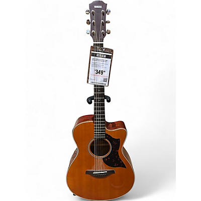 Used Yamaha AC1M Natural Acoustic Electric Guitar