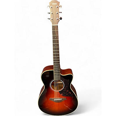 Used Yamaha AC1M Tobacco Sunburst Acoustic Electric Guitar
