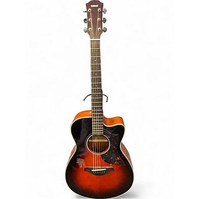 Used Yamaha AC1M Tobacco Sunburst Acoustic Electric Guitar