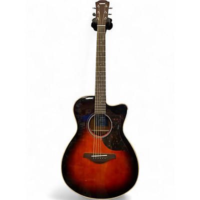 Used Yamaha AC1M Tobacco Sunburst Acoustic Electric Guitar