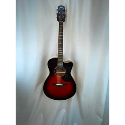 Yamaha Used Yamaha AC1M Two Color Burst Acoustic Electric Guitar