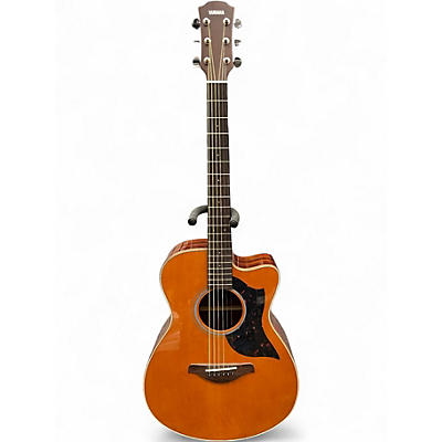 Used Yamaha AC1R Antique Natural Acoustic Electric Guitar