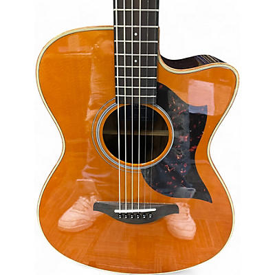 Used Yamaha AC1R Vintage Natural Acoustic Electric Guitar