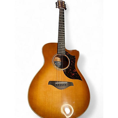 Used Yamaha AC3M 2 Color Sunburst Acoustic Electric Guitar